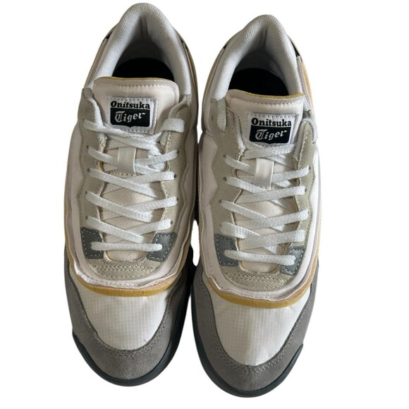 Asics Onitsuka Tiger Admix Runner 300 Men's Size 10 White Gray 1183B357 - Picture 4 of 14